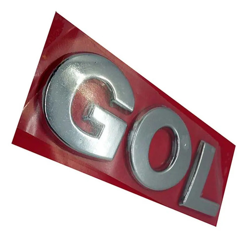 Emblema Gol 11 X 3 Cromado - Image 2