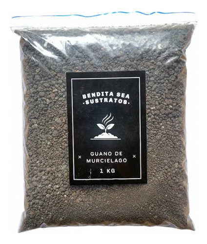 Guano De Murciélago Sustrato 1 Kilo Bendita Sea
