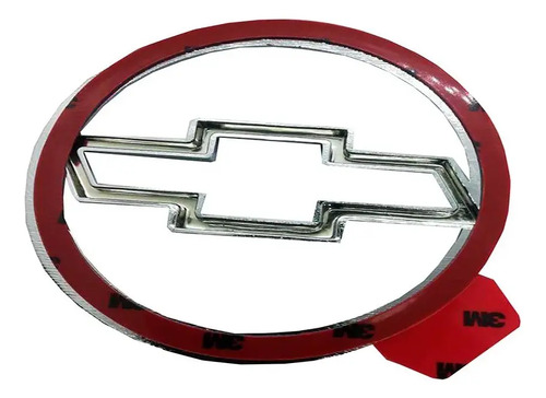 Emblema Tapa Baul Y Persona Corsa 9 X 9 Plateado Plateado - Image 2