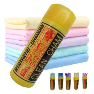 Toalla Limpieza Chamois Absorbente Secado Ultrarrápido 43cm Amarillo