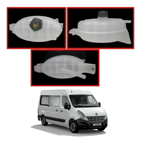 Frasco O Deposito Auxiliar Radiador Para Renault Master 2 - Image 5
