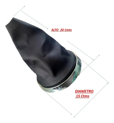 Kit Pera Palanca De Cambios Cromo Mas Forro Para Ford Fiesta - Image 3