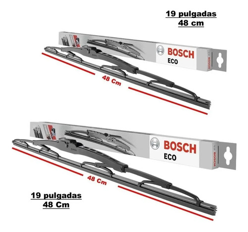 Plumilla Bosch Eco Para Chevrolet Tracker 19x19 Negro - Image 2