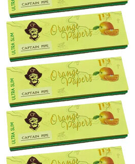 Papel Para Armar Captain Pipe Naranja, Set De 5 Libritos