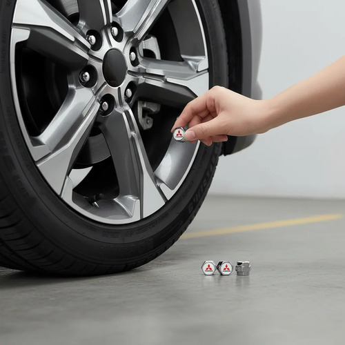 Tapas De Válvulas De Lujo Neumatico X4 Para Carro Auto Audi - Image 5