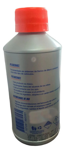 Liquido Para Frenos Dot 4 Qool 240cc - Image 2