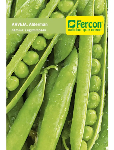 Semillas De Arveja Alderman Hortalizas Fercon - Image 2