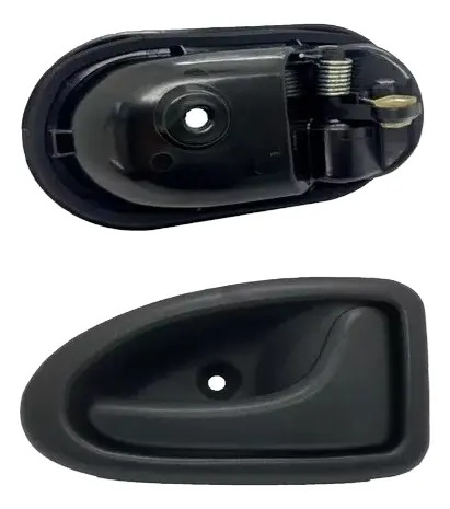 Manija Puerta Int Izq Renault Megane Symbol Negra Varilla Trasera/delantera - Image 2