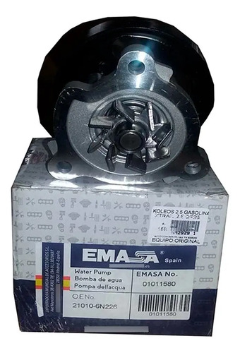 Bomba De Agua Xtrail Qr25 Koleos 2.5 Gasolina Emasa - Image 3