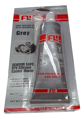 Silicona Ultra Grey Fli 80 Ml 1 Año De Garantia
