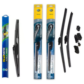 Kit Plumillas Hella Del Y Tra Universal Para Cualquier Carro