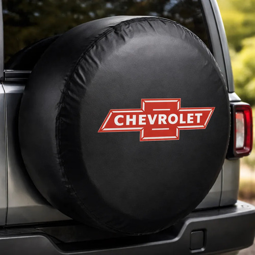 Forro Funda Cubre Rueda De Repuesto Carros Chevrolet - Image 4