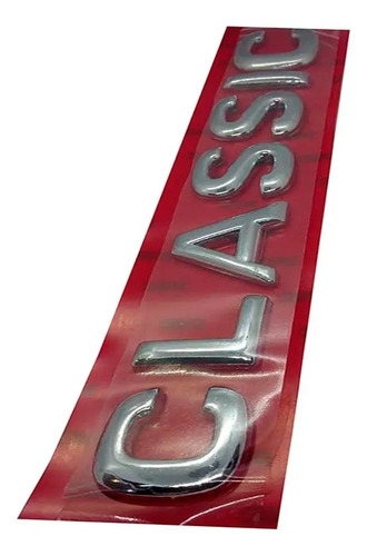 Emblema Palabra Classic 20 X 2 Cromado