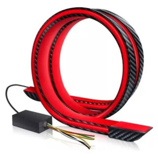 Spoiler Carbono Para Baul/alerón - Con Luz Led Universal