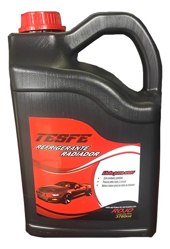 Liquido Refrigerante Para Radiador Rojo Todo Vehiculo