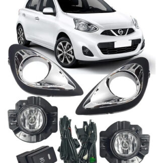 Exploradoras Nissan March Kit Completo Con Soportes 14-21