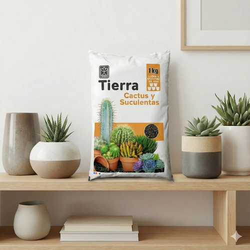 Sustrato Tierra Para Cactus Y Suculentas 1kg - Image 3