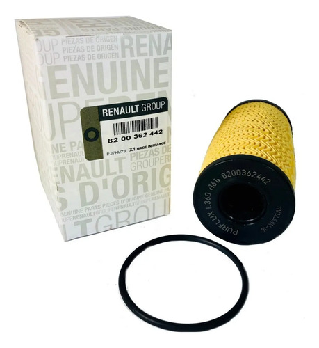 Filtro De Aceite Renault Koleos 2.0 Diesel Original