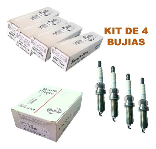 Bujía Ngk Koleos Xtrail T31 Qr25 Original Dilkar