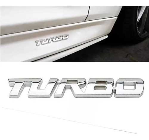 Emblema Letras Turbo Para Carros Ford - Image 3