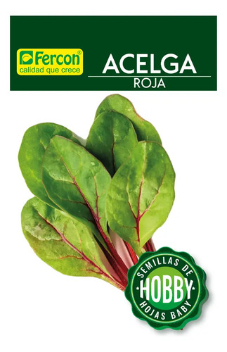 Semillas Acelga Roja Hortalizas - G A - g a $62