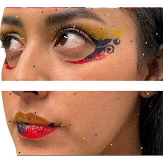 Tatuajes Temporales Ojos O Labios Seleccion Colombia
