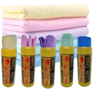 Toalla Chamois Multiusos Absorbente Secado Ultrarrápido 66cm Amarillo Sintético