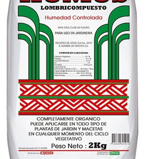 Sustrato Humus De Lombriz Compuesto Para Cultivo 2k