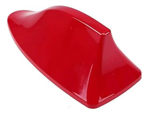 Antena De Lujo Am/fm Para Carro Aleta De Tiburón Roja Rojo - Image 3
