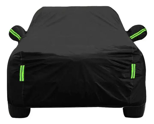 Pijama Carpa Para Carro Hatchback Impermeable Ajustada Negro - Image 3