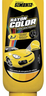 Crema Quita Rayones Color Amarillo 120 Ml Simoniz Amarillo