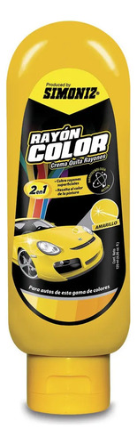 Crema Quita Rayones Color Amarillo 120 Ml Simoniz Amarillo