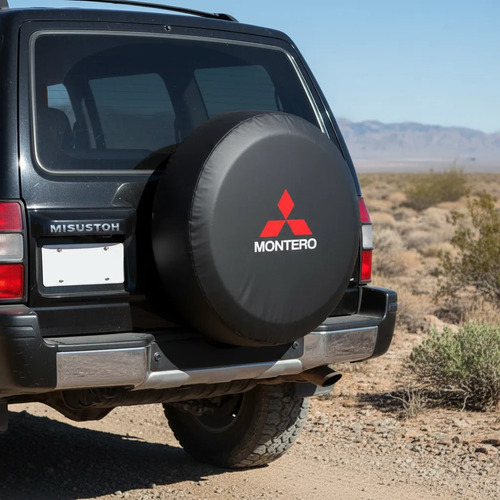 Forro Funda Cubre Rueda De Repuesto Carro Mitsubish Montero