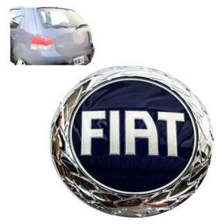 Emblema Tapa Baúl Fiat Palio 00/05 Azul 7.5x7.5