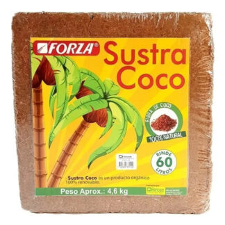 Sustrato Coco En Bloque 60l 100% Natural