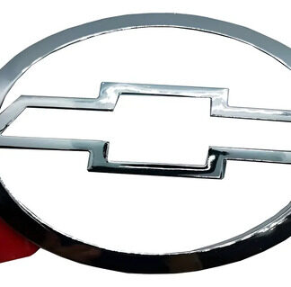 Emblema Tapa Baul Y Persona Corsa 9 X 9 Plateado