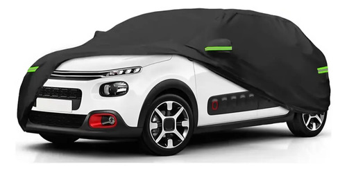 Pijama Carpa Para Carro Hatchback Impermeable Ajustada Negro - Image 5