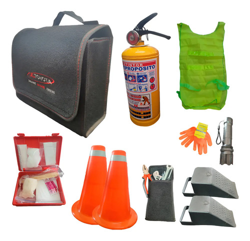 Kit De Carretera Completo Reglamentario Carros Toyota