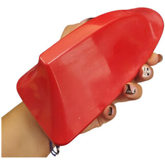 Antena De Lujo Am/fm Para Carro Aleta De Tiburón Roja Rojo