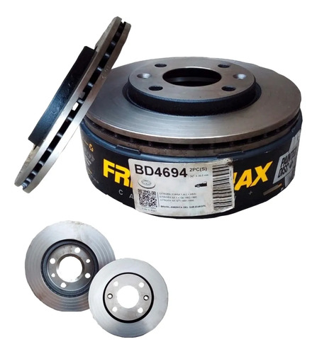 Discos De Freno Delanteros Citroen Ax 1.4 Gti