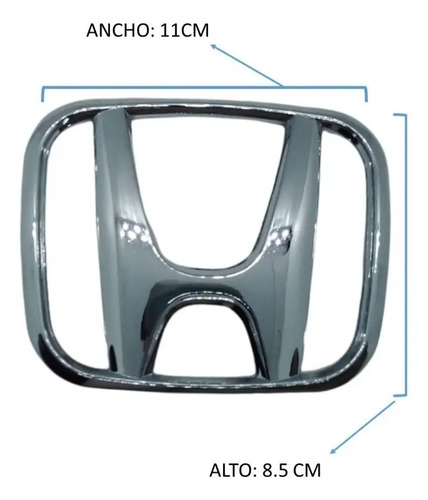 Emblema Cromado Persiana Honda Fit 2009/2014 - Image 2
