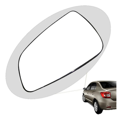 Luna Vidrio Espejo Izquierda Renault Sandero