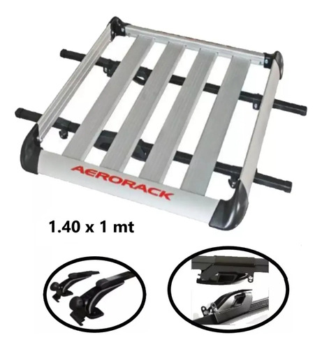 Parrilla De Techo Portaequipaje Para Camioneta 1.40 X 1m - Image 2