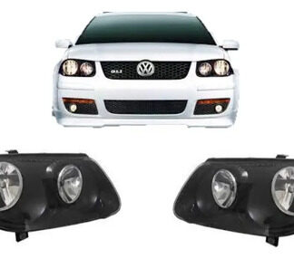 Par Farolas Negra Volkswagen Jetta Gli 2008 A 2015