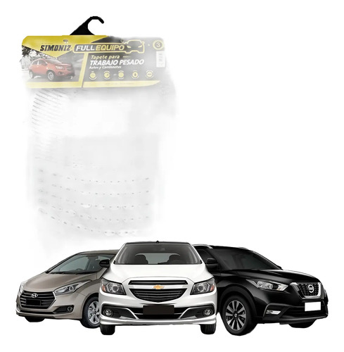 Tapete Carro Simoniz Dura Line Pvc Gris Cristal 3 Pz Carro Gris Cristal - Image 2