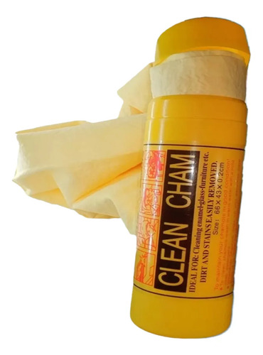 Paño Chs Toalla Chamois Ultra Absorbente 66x43 Cm Amarillo