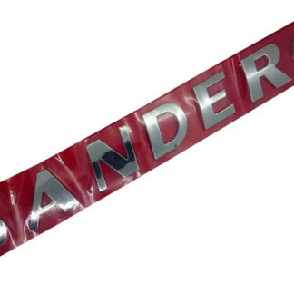 Emblema Palabra Sandero 2013 28 X 3 Cromado
