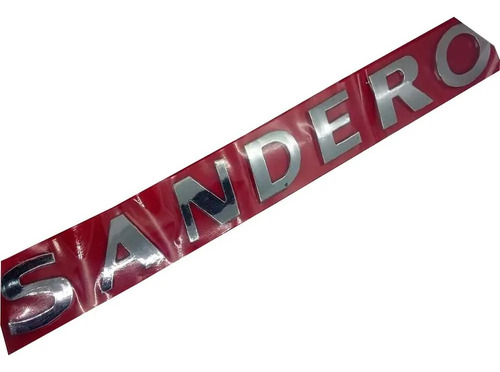 Emblema Palabra Sandero 2013 28 X 3 Cromado