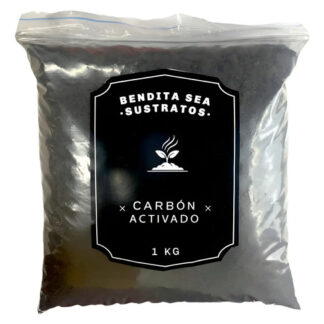 Sustrato Carbón Activado 1kg Bendita Sea Abono
