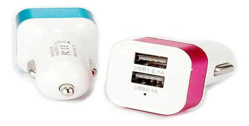 Cargador Usb De Dos Puertos Para Carro